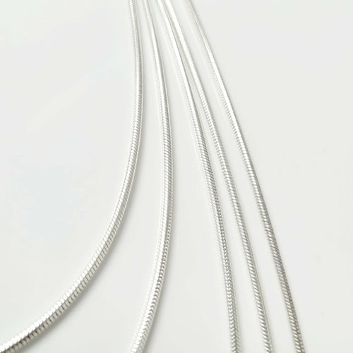 Sterling Silver Chain- BABY SNAKE