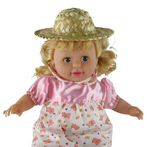 Jewelry Doll Straw Hat Dressing Gift