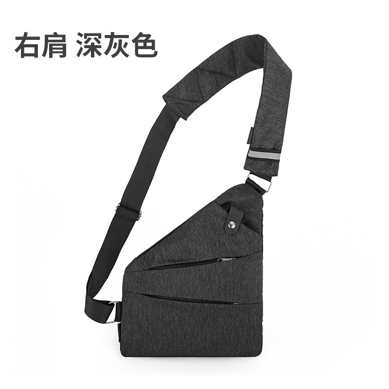 Right shoulder gun bag cross-border bags