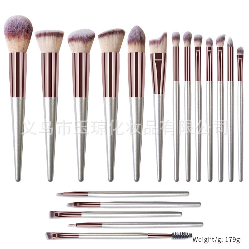 makeup brush suit 33-piece set beauty egg powder puff super soft eye shadow brush foundation brush beauty