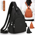 Fashion Chest Bag Backpack Fashion Trend 2024 New Women's Chest Bag Casual Anti-splashing Bag Multifunctional Chest Bag