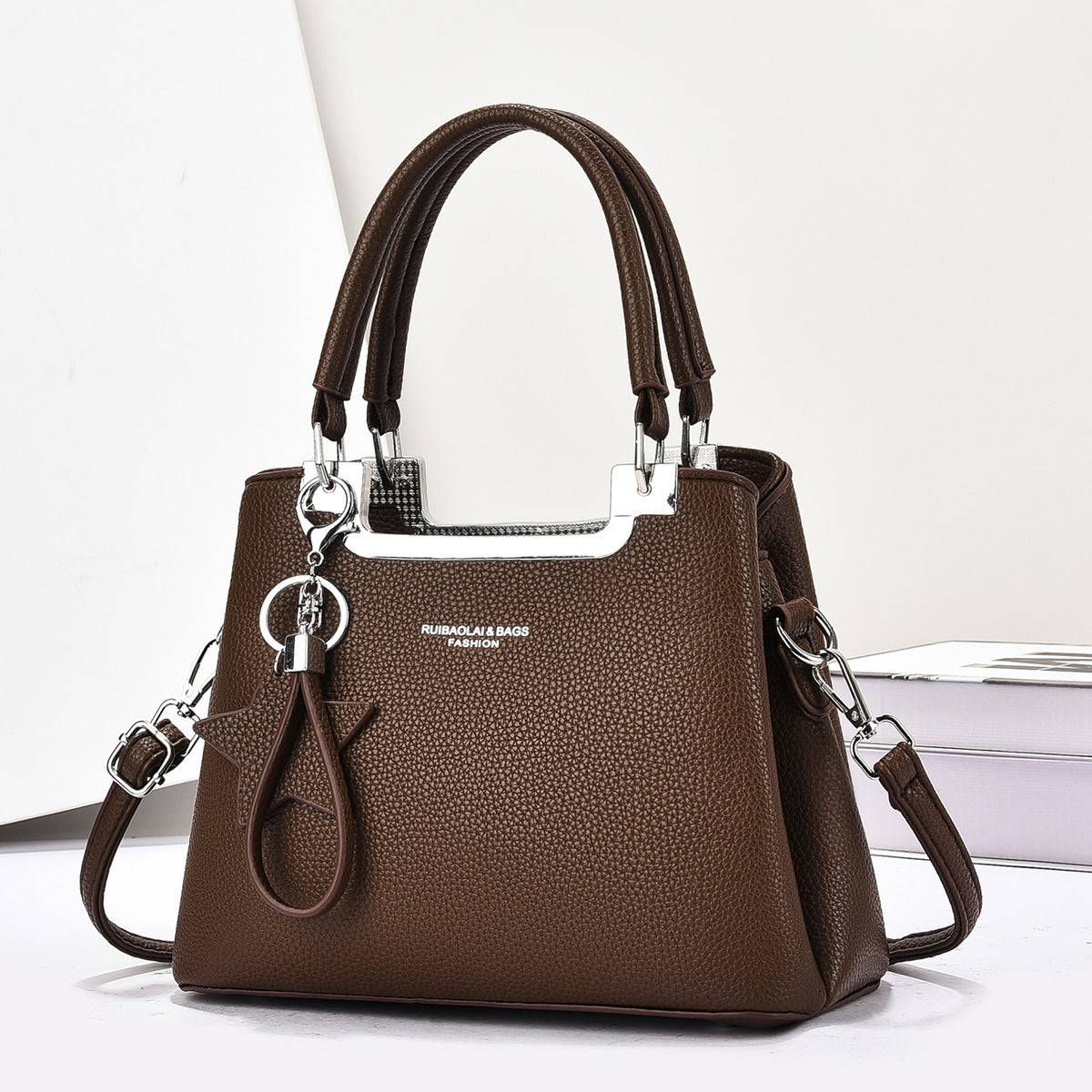 Large-Capacity Cross-Body Shoulder Bag, Elegant and Versatile Women's Handbag