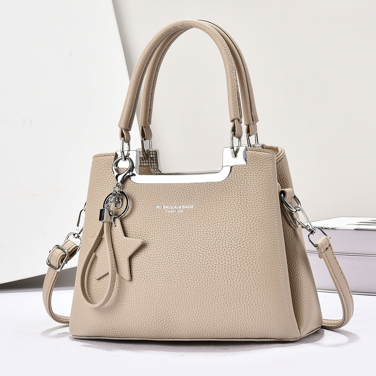Large-Capacity Cross-Body Shoulder Bag, Elegant and Versatile Women's Handbag