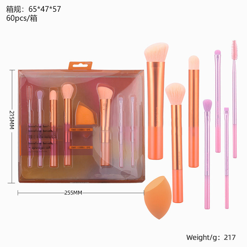 full set of makeup brushes suit 1997 blush brush vignetting brush eye shadow brush