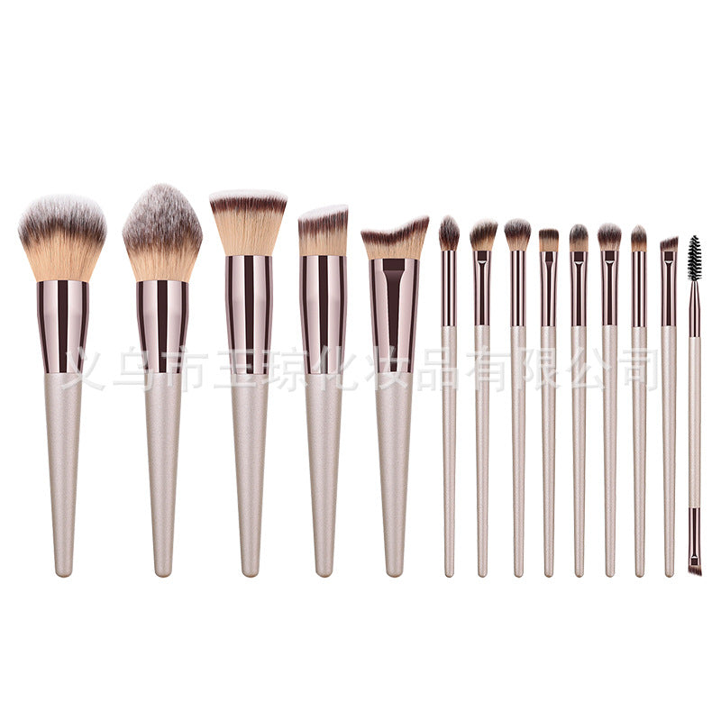 makeup brush suit 33-piece set beauty egg powder puff super soft eye shadow brush foundation brush beauty