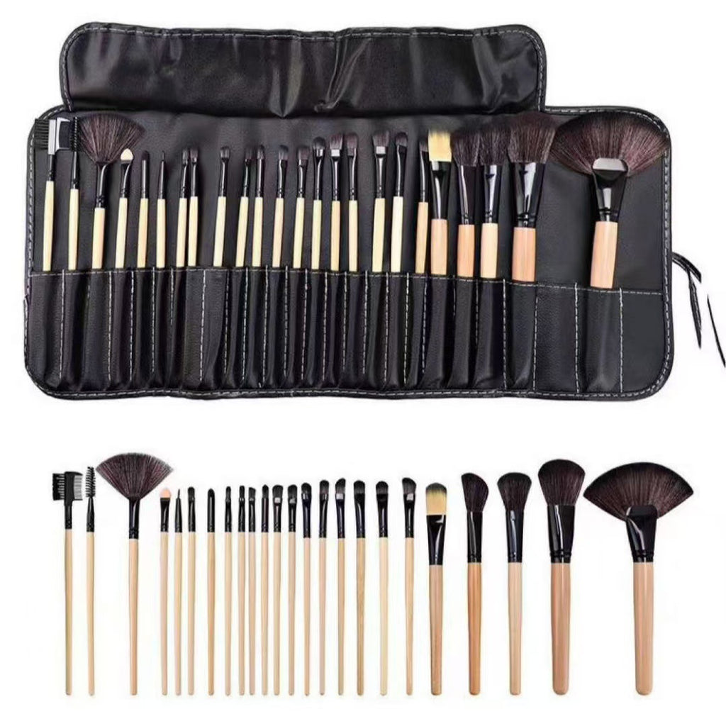 Low-Priced 24-Piece Makeup Brush Set.