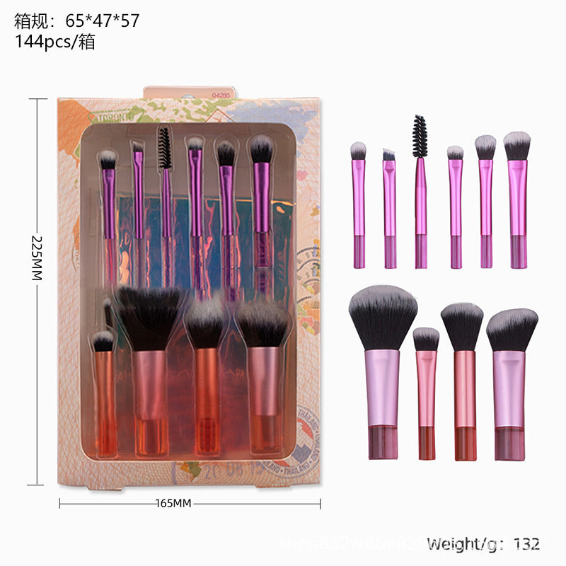 full set of makeup brushes suit 1997 blush brush vignetting brush eye shadow brush