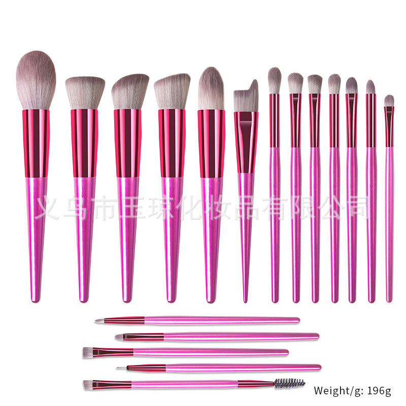 makeup brush suit 33-piece set beauty egg powder puff super soft eye shadow brush foundation brush beauty