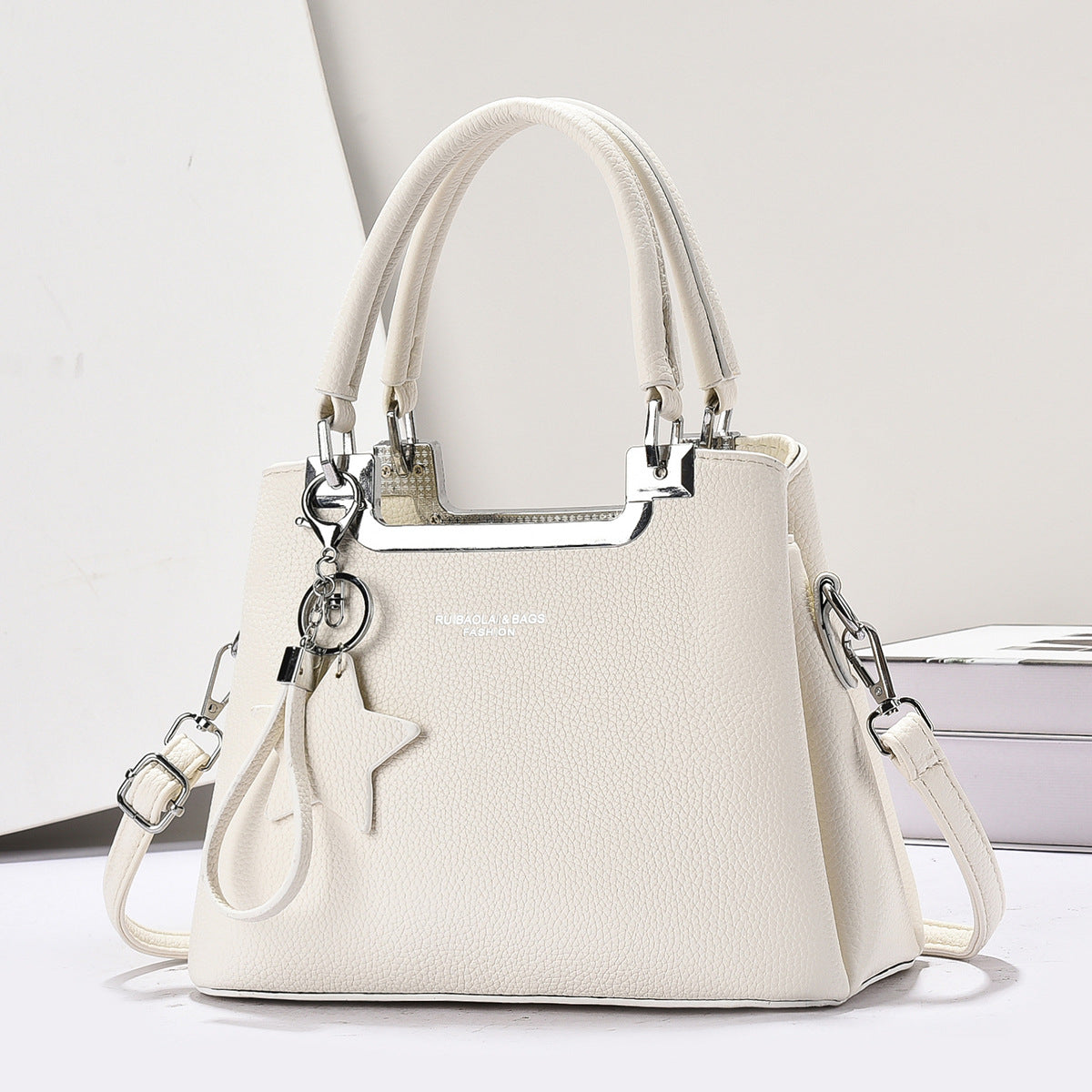 Large-Capacity Cross-Body Shoulder Bag, Elegant and Versatile Women's Handbag