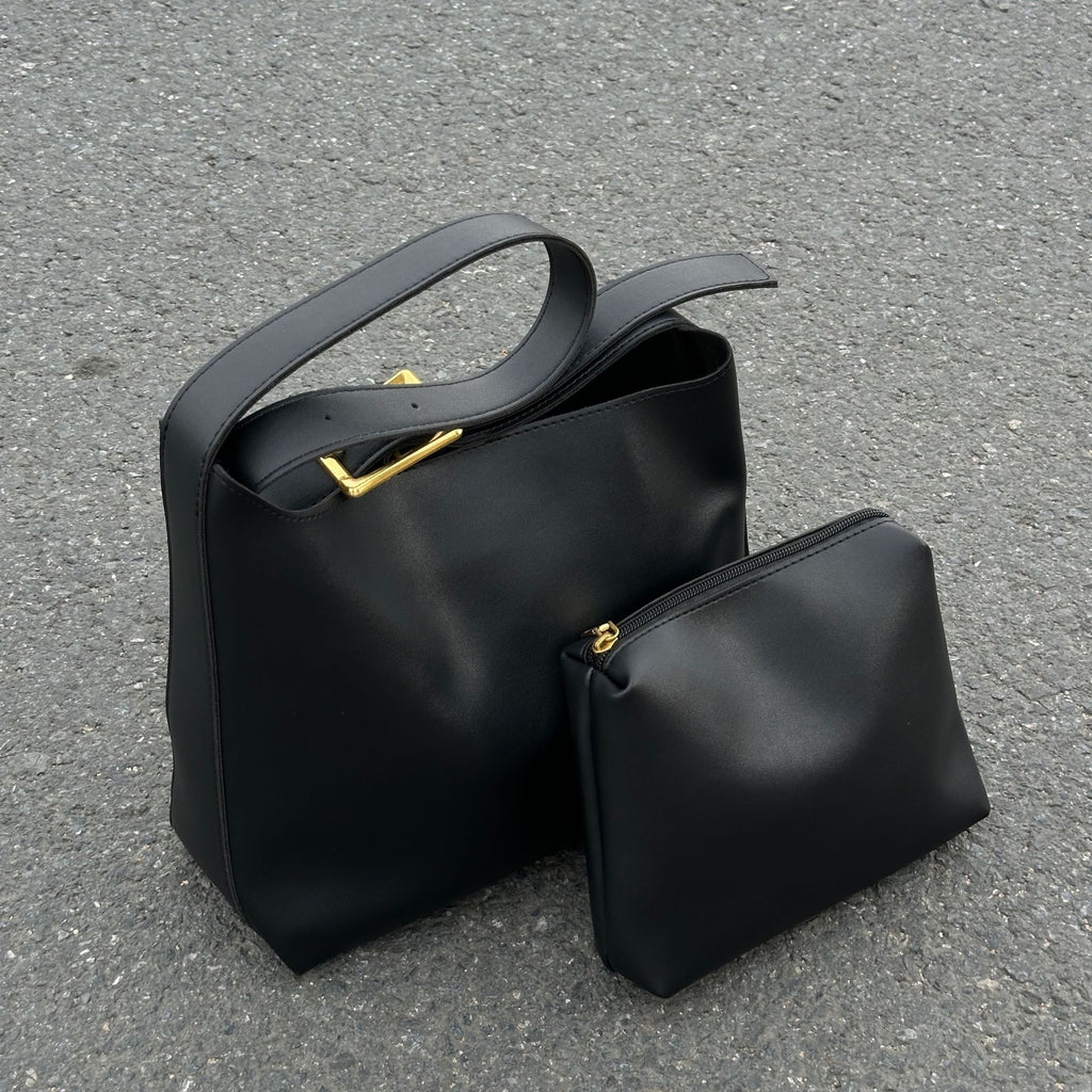 handbag New Fashion bucket Large Capacity Simple Casual double piece