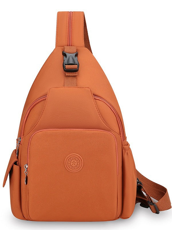 Fashion Chest Bag Backpack Fashion Trend 2024 New Women's Chest Bag Casual Anti-splashing Bag Multifunctional Chest Bag