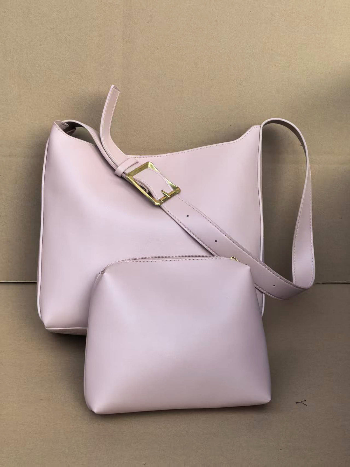 handbag New Fashion bucket Large Capacity Simple Casual double piece