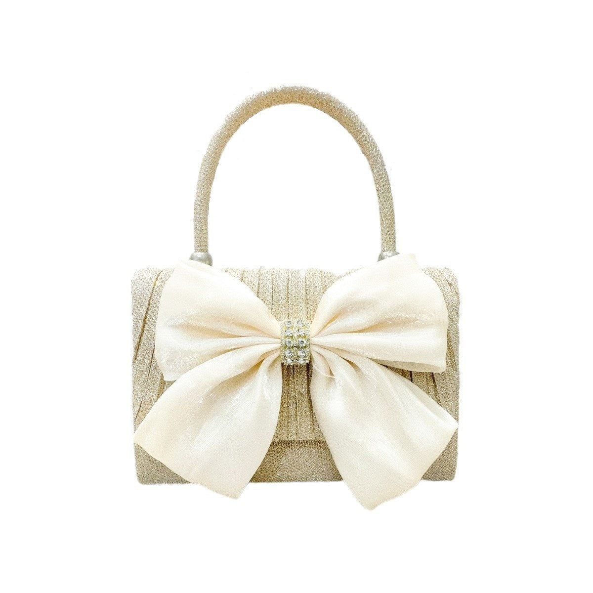 Handbag Wedding Bridesmaid Pleated Bag Banquet Dress