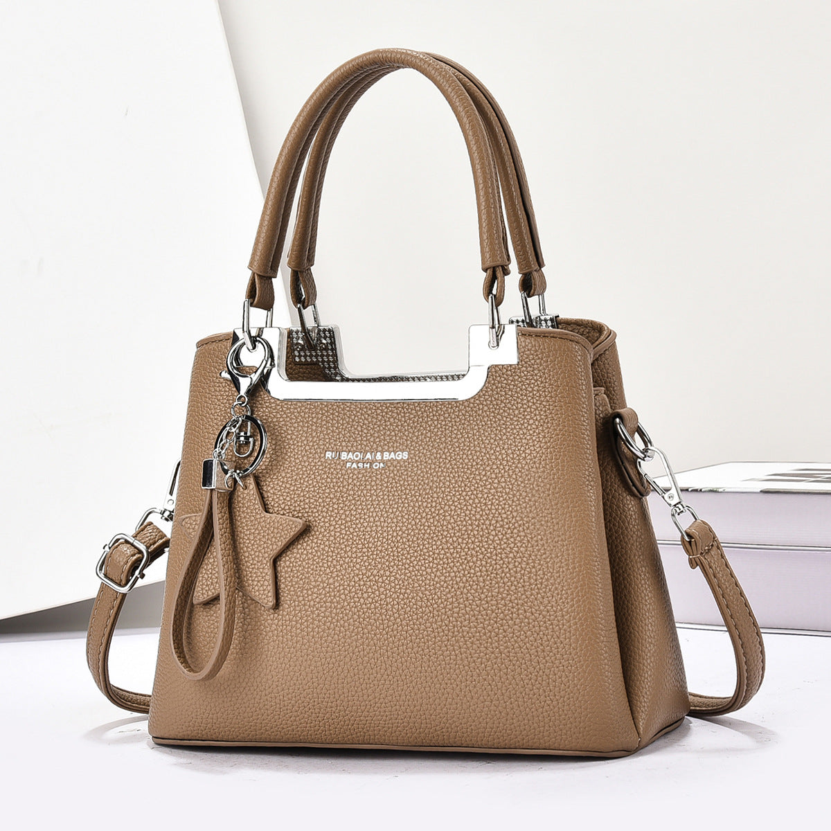 Large-Capacity Cross-Body Shoulder Bag, Elegant and Versatile Women's Handbag
