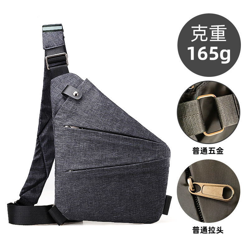 Right shoulder gun bag cross-border bags