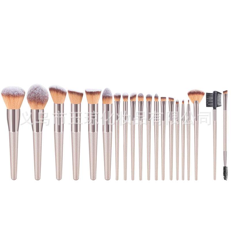 makeup brush suit 33-piece set beauty egg powder puff super soft eye shadow brush foundation brush beauty