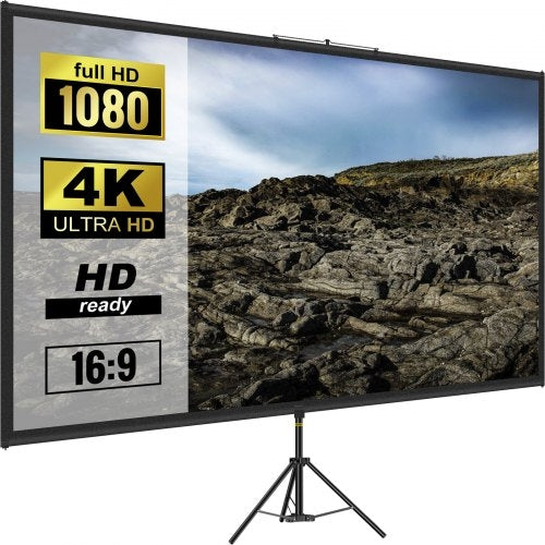 Portable 70" Tripod Projector Screen
