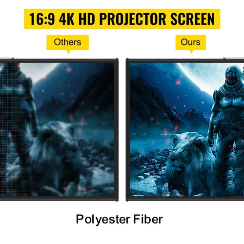 Portable 70" Tripod Projector Screen